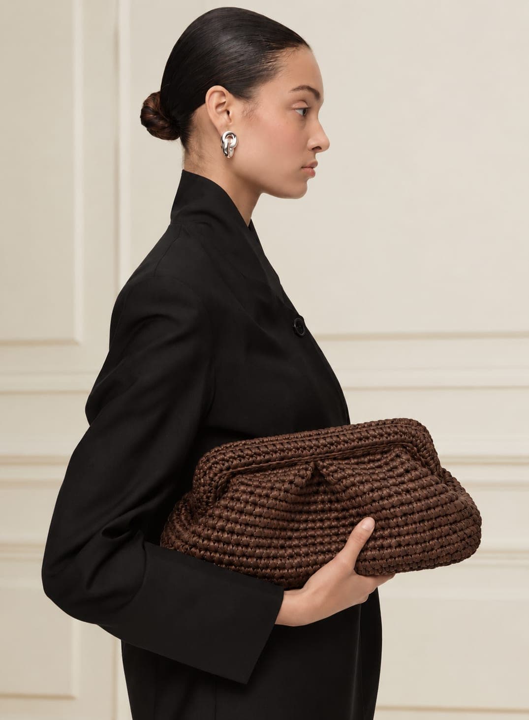 Deri Klasik Clutch