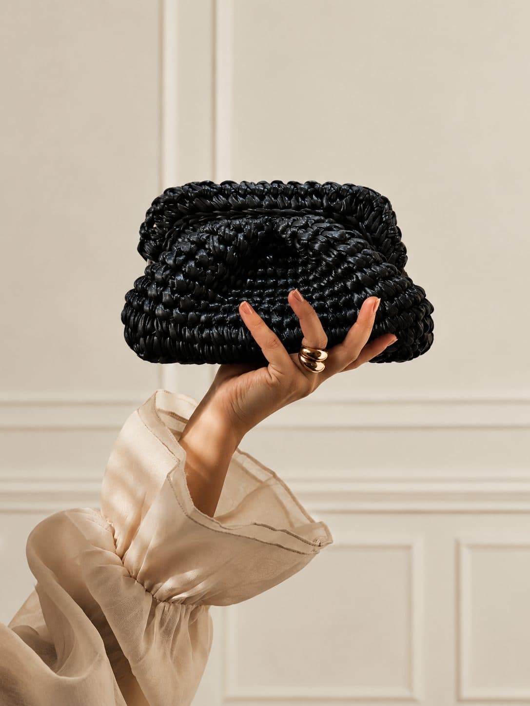 Mini Metalik Klasik Clutch