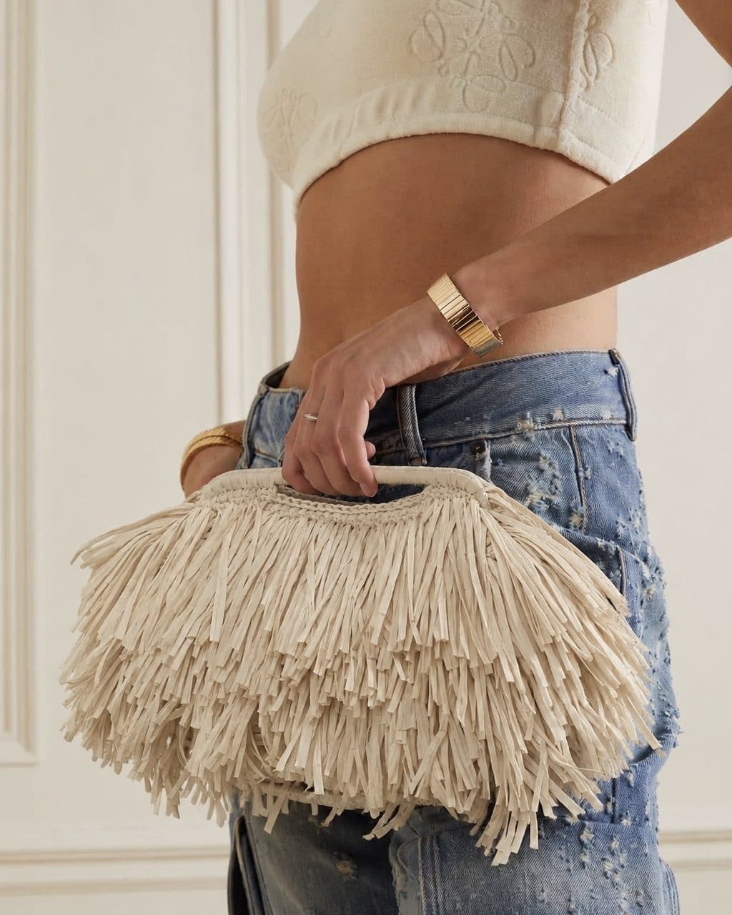 Rafya Luma Clutch